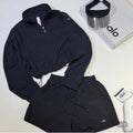 Women's Performance Half-Zip & Shorts Matching Set
