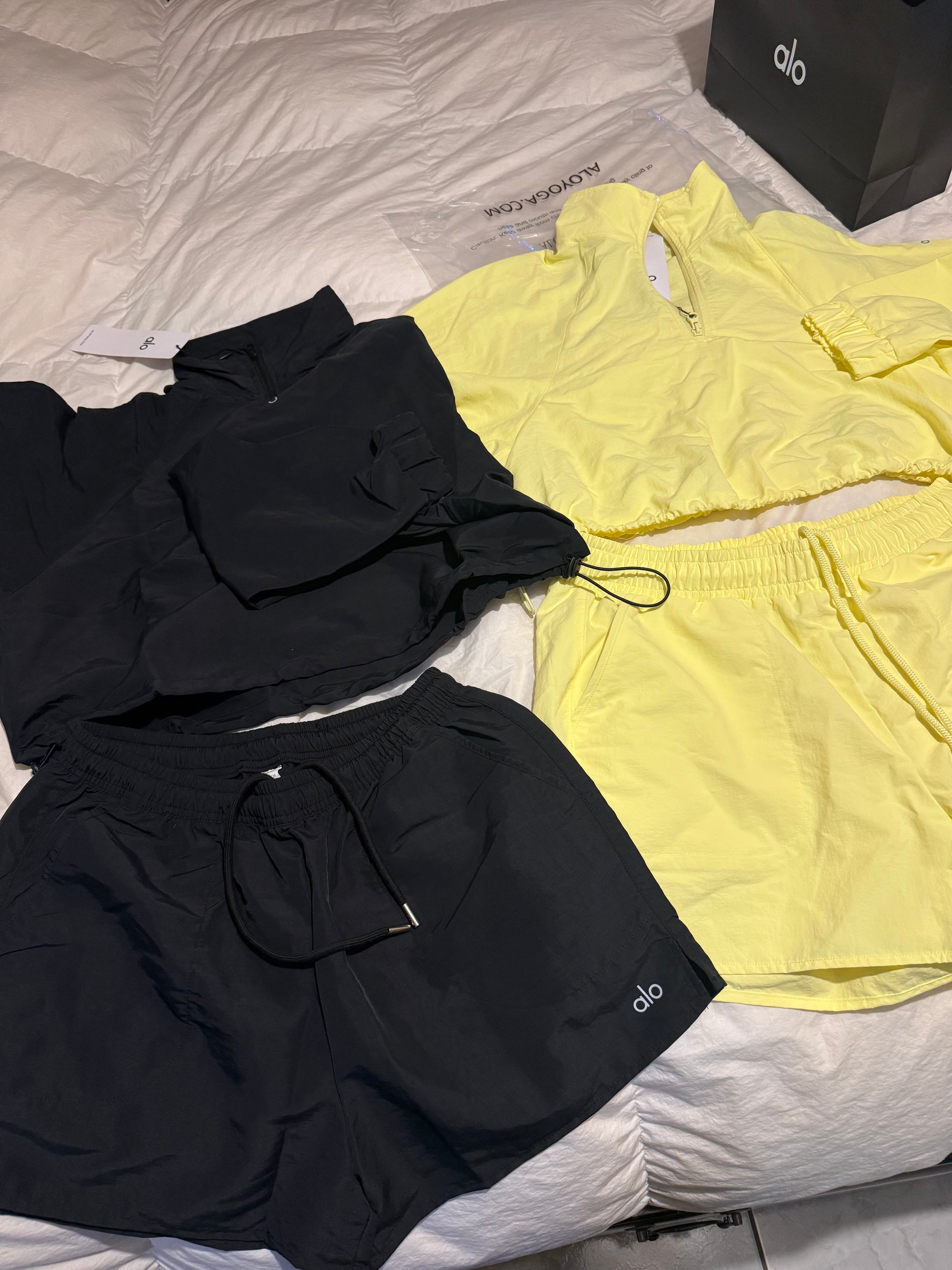 Women's Performance Half-Zip & Shorts Matching Set