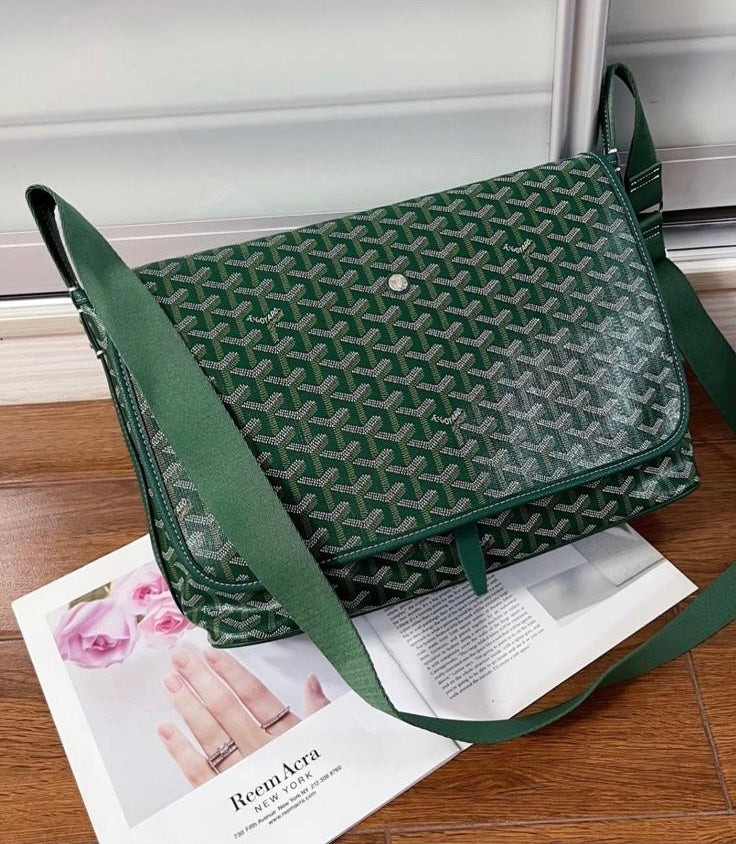 Signature Monogram Messenger Bag