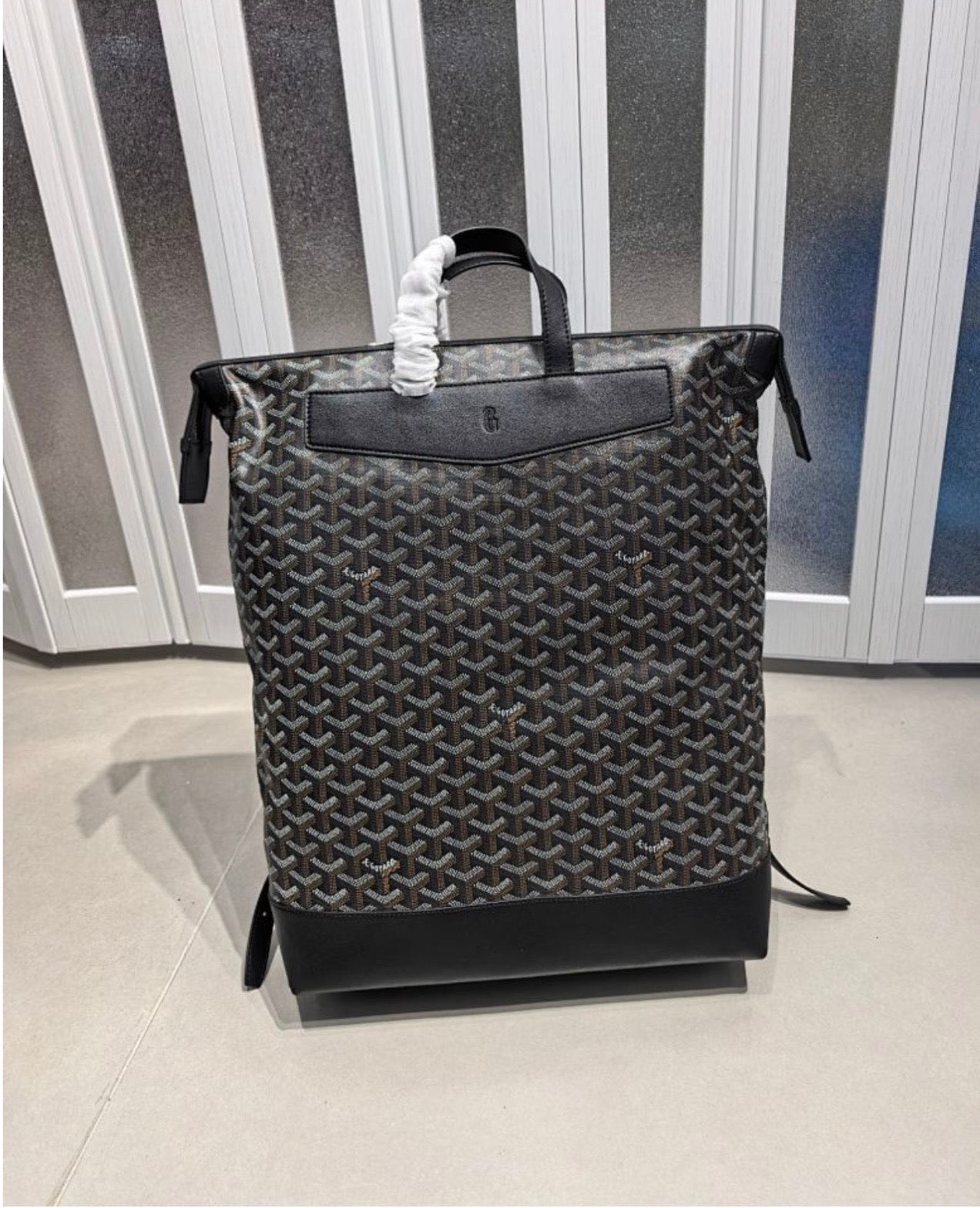Signature Monogram Travel Backpack