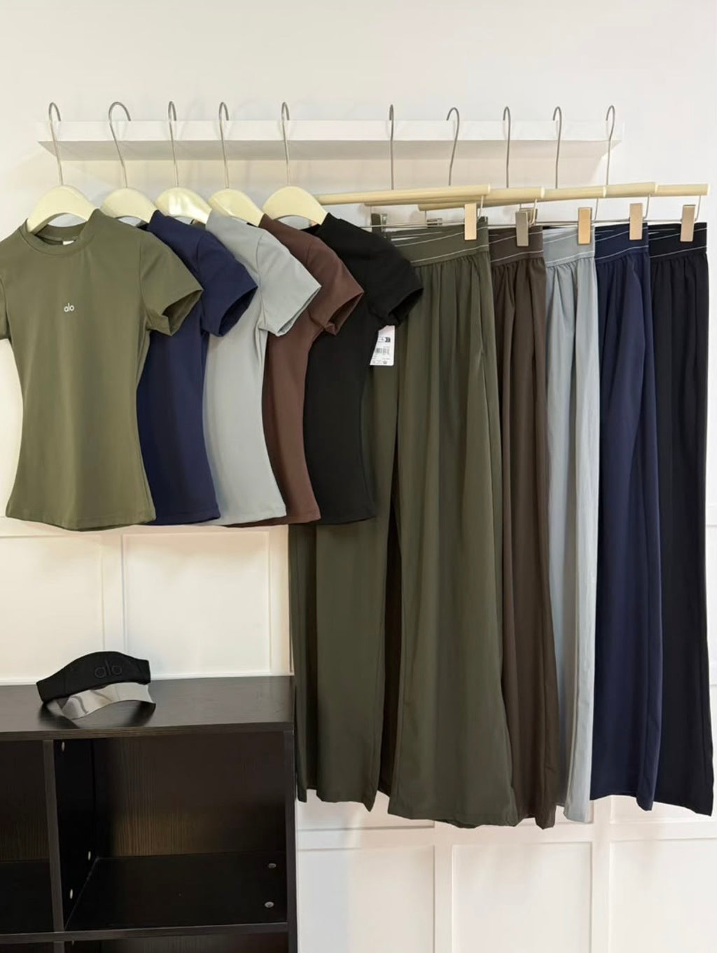 Women's Everyday Luxe Tee & Wide-Leg Pant Set