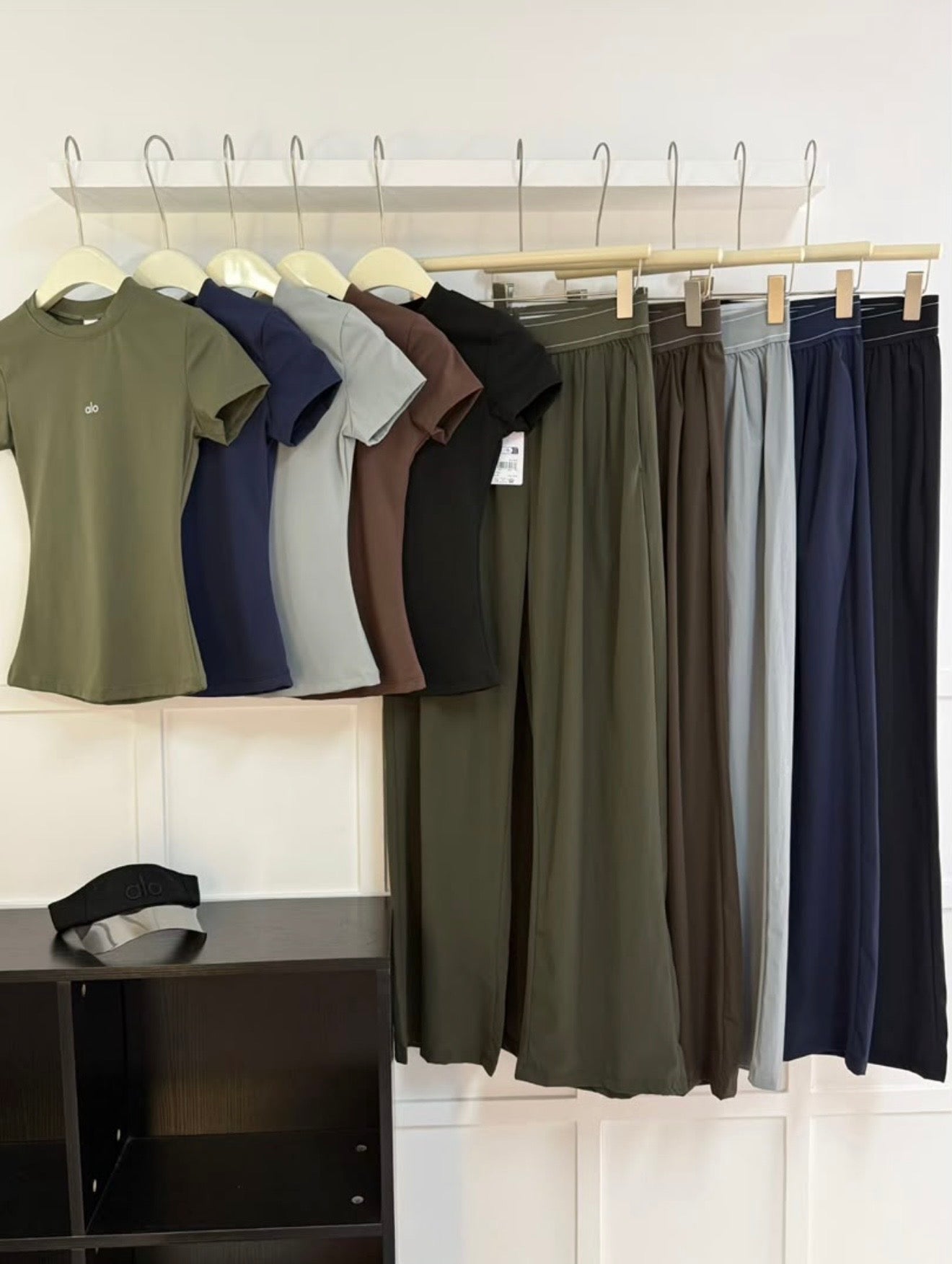 Women's Everyday Luxe Tee & Wide-Leg Pant Set